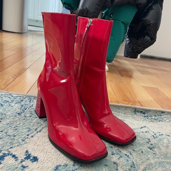 Reformation patent leather boots - Picture 2 of 6
